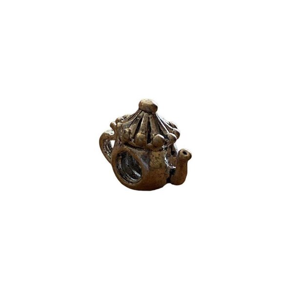PANDORA Teapot Gold & Sterling Silver Charm - Picture 2 of 6